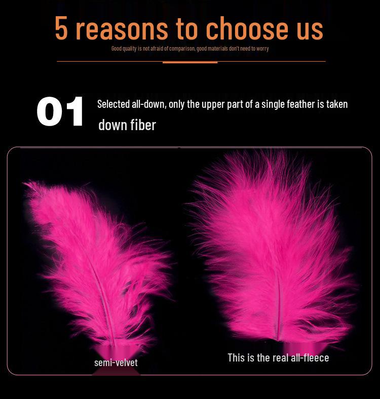 Ancient Style Qipao Feather Folding Fan for Dance and Photography