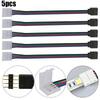 Cable Connector Wiring Harness Male Female Connector Wire PVC Plastic RGB Strip Light 4PIN Combine Light Segments