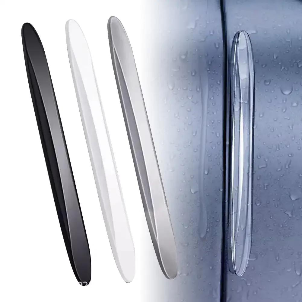 4 szt. Pasek antykolizyjny na drzwi Ochraniacze krawędzi samochodu Automobilowe ochraniacze wejścia na pojazdy Zderzak Niewidoczny żel krzemionkowy