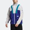 adidas Originals St Ltwind Wvjk Casual Breathable Sports Stand Collar Jacket Blue White Men's HE9931