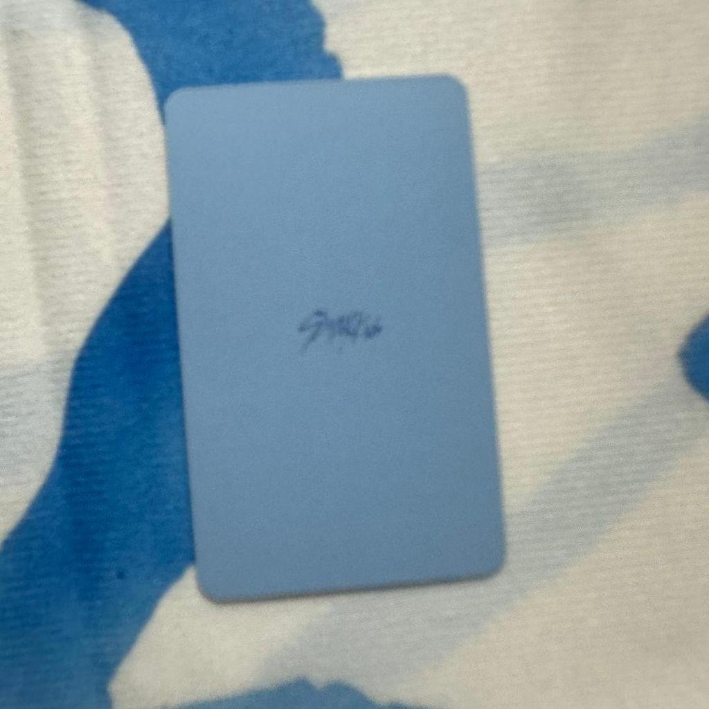 [USED] Stray Kids GO Raw GOD MENU God Changbin Trading Card