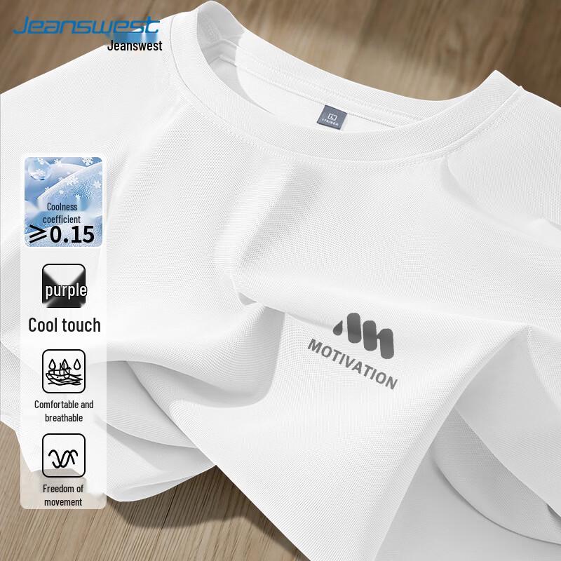 Jeanswest Casual Graphic Print Short Sleeve T-Shirt JR-61-173503 4XL