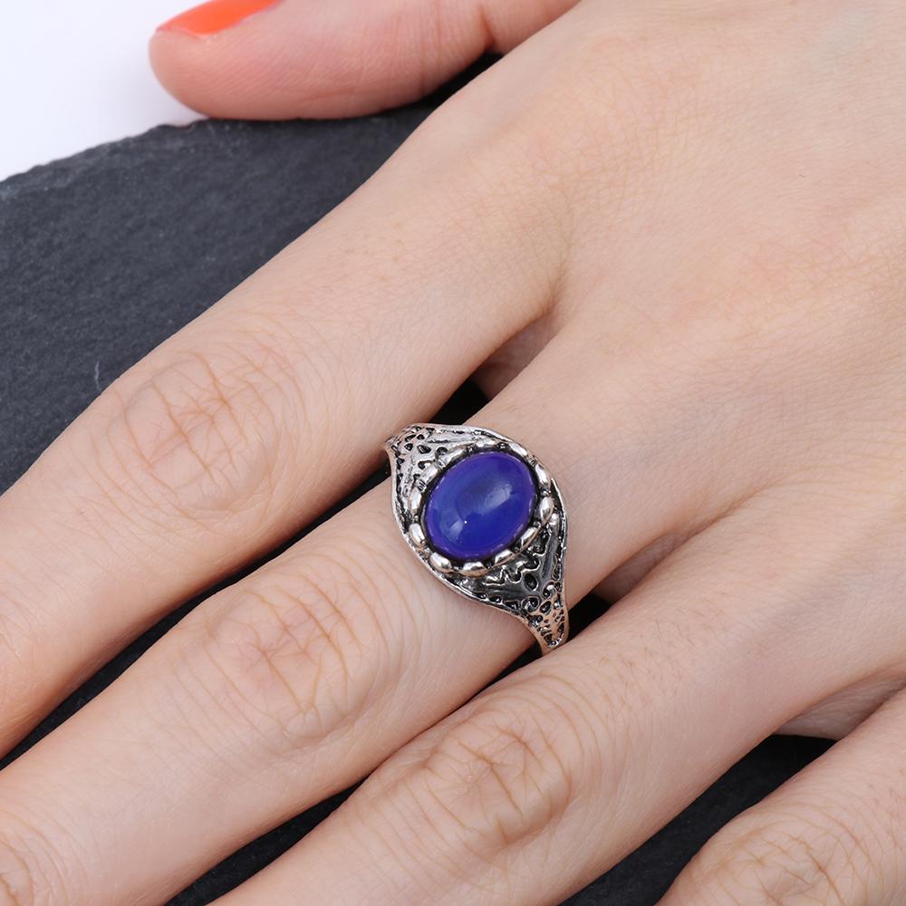 Gift Gift For Women Girl New Fashion Temperature Control Color Change Rings Mood Ring Luminous