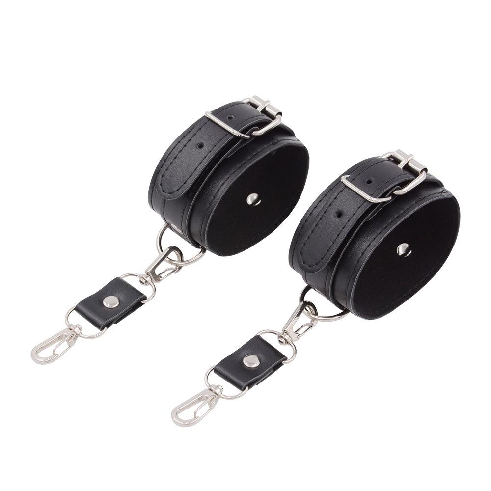 European and American SM Bondage and Discipline Clothing Sexy Adult Supplies Women's Leather Vest Sexy Party Clothing Nightclub Props