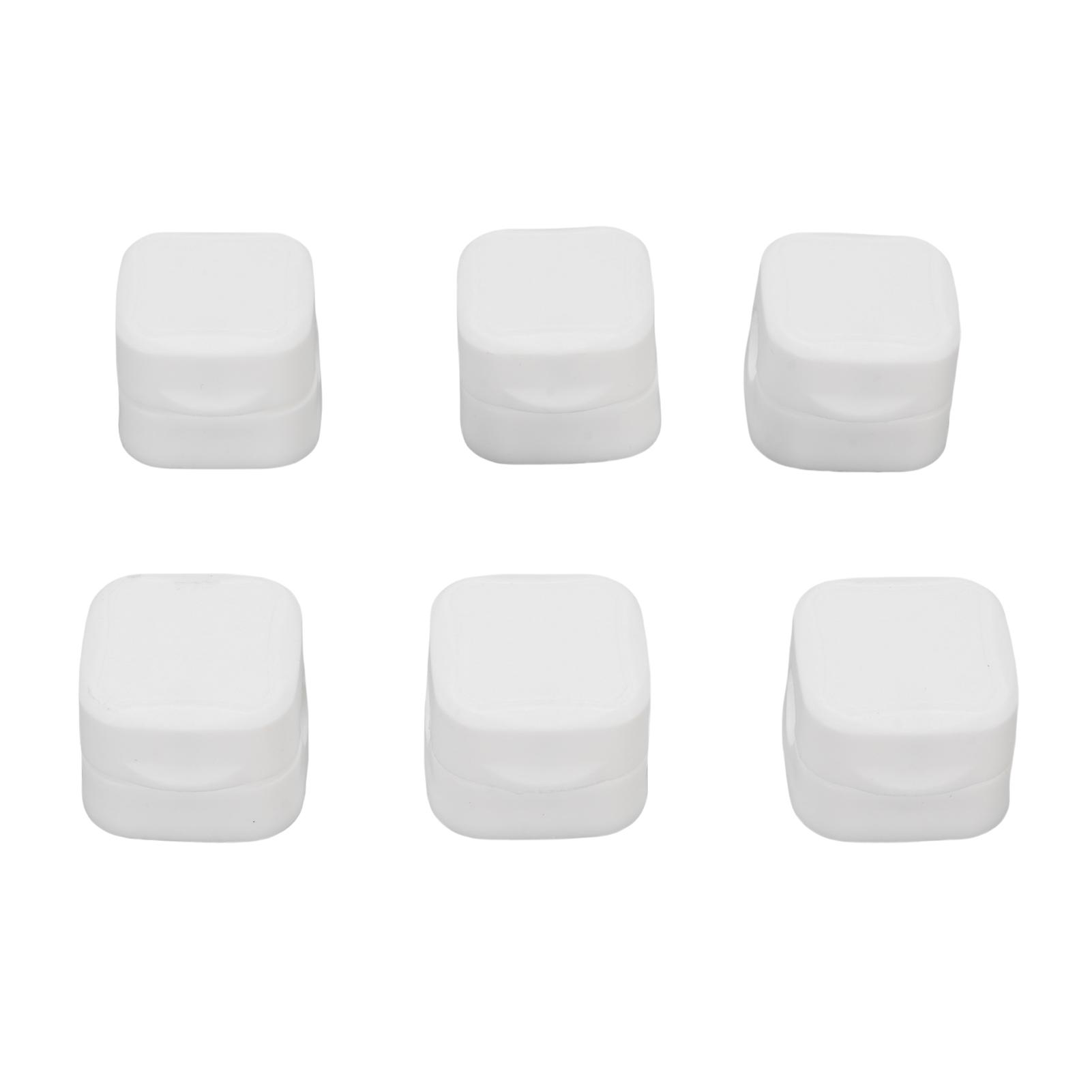 

6 шт. Магнітні затискачі для кабелю Органайзер для шнурів Управління кабелями на столі Клейкий тримач для дротів для Столу, Автомобіля, Тумбочки