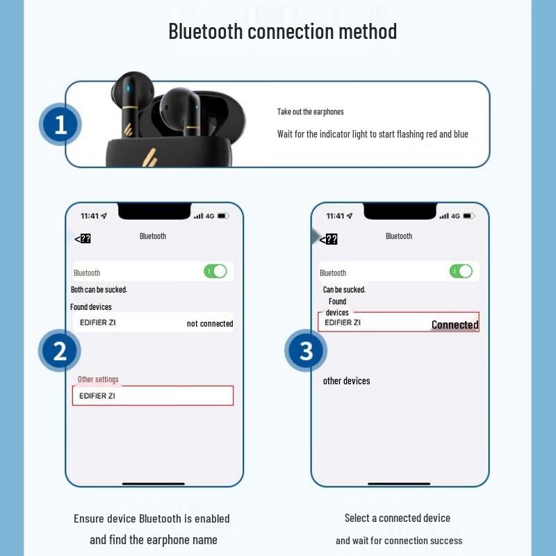 EDIFIER Z1 True Wireless Bluetooth 5.3 Earbuds