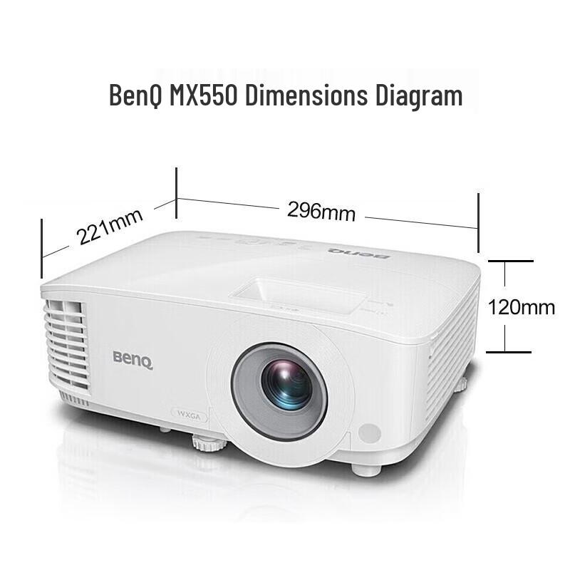 

BenQ MX550 Office & Home HD Projector (CN version)