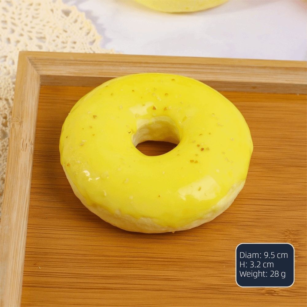 Slow Rebound Squishy Bread Toy Donuts Squeeze Toy Realistic Simulation Bread Toy Photography Props