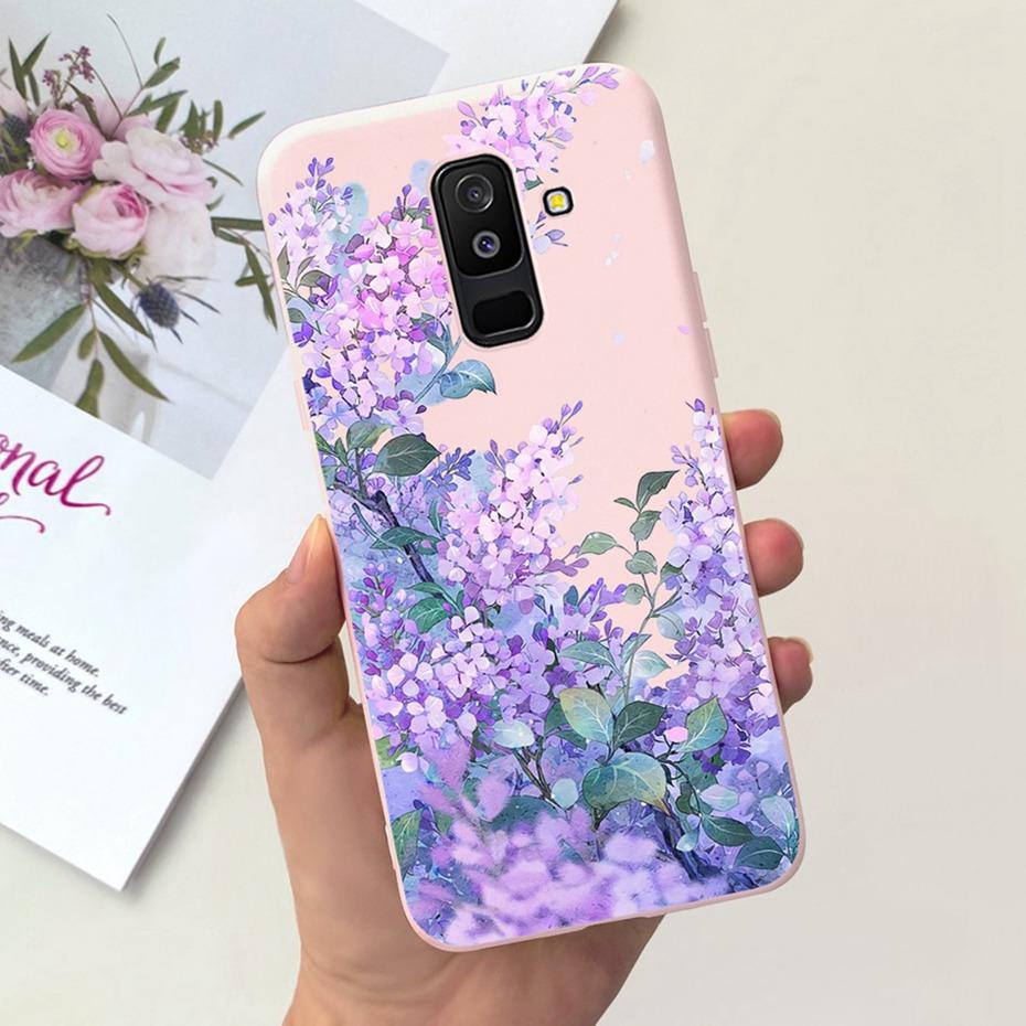 Fashion Case For Samsung Galaxy A6 Plus 2018 Soft Silicon TPU Back Cover For Samsung A6 2018 A 6 A6+ A6plus Phone Cases