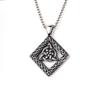 Necklace Viking Style Odin Triangle Pendant
