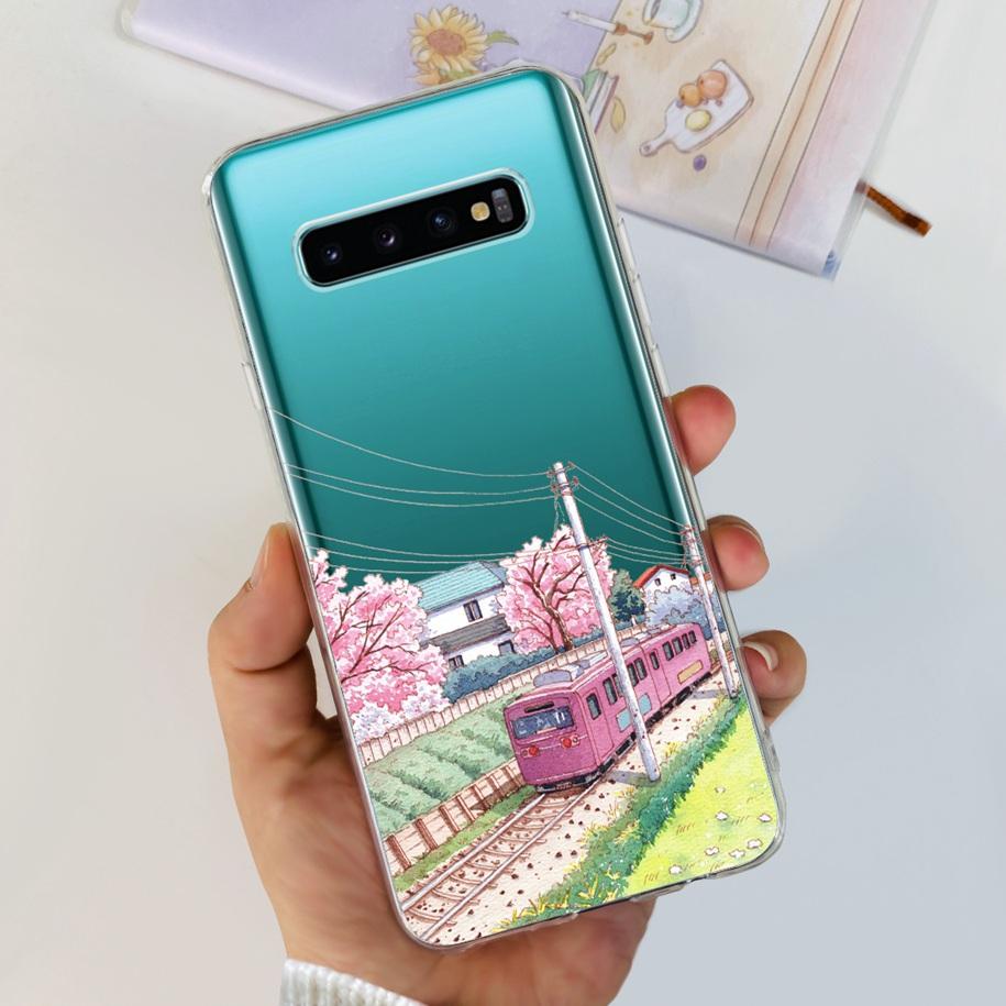 For Samsung Galaxy S10 Lite Plus Case Lovely Astronaut Soft Silicone Phone Cover For Samsung S10 Plus S10e Funda S10+ S 10 Coque