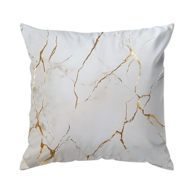 Housse de coussin marbre noir et blanc Housse de coussin décorative Housse de coussin de canapé Décoration pour la maison Décor de siège Housse de coussin