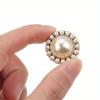 10 Piezas Botones de Ropa de Perla de Aleación DIY Botón de Costura para Ropa Costura a Mano Accesorios Hechos a Mano Accesorios Decorativos para Costura.
