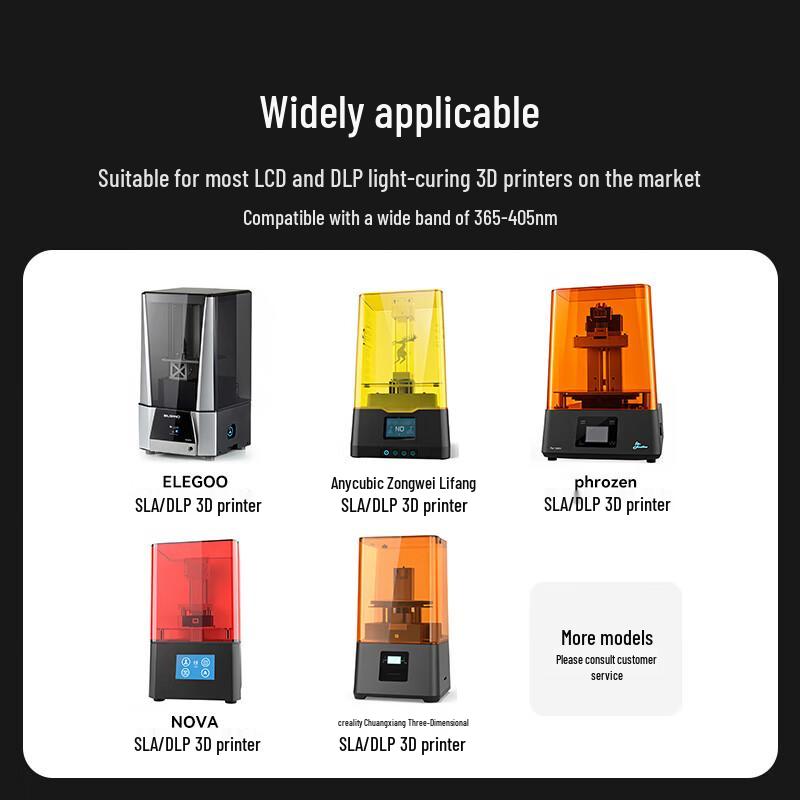 CMYKSUPPLIES Drukarka 3D Żywica UV wtyczka CN (adapter w zestawie)