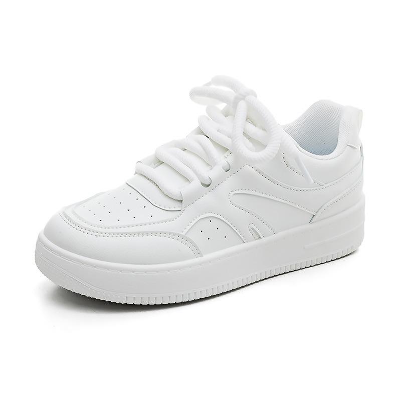 Fashion little white shoes versatile platform casual board shoes new lightweight low-top women's shoes 3