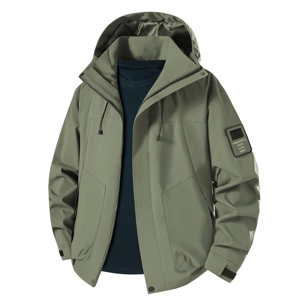 Unisex Partner 2026 Frühling/Herbst Winddichte Wasserdichte Bergsteigerjacke
