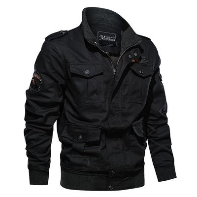 Jaqueta plus size masculina para primavera e outono, casaco casual para atividades ao ar livre
