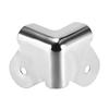 4/8 Bucăți Colț Protector Colț de Protecție Colț Metalic Rotunjit pentru Boxe Cabinet Piese Accesorii Scenă Instrumente Muzicale Amplificator Chitară