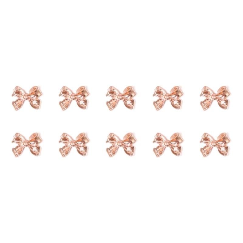 Alloy Nail Art Rivets,3D Bows Nail Art Charms Nail Art Decals Bows Nail Rhinestones Nail Art Supplies for Women Girls