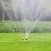 Automatic Garden Sprinkler 360-Degree Rotating Water Sprinkler 3-Arm Adjustable Sprinkler Garden Hose Attachment for Yard Lawn Irrigation