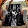 Chelsea Fc Flannel Blanket Soft Warm All-Season Throw, Design for Camping, Car Travel, Hiking Sofa, Bed, Office Perfect Gift for Parties