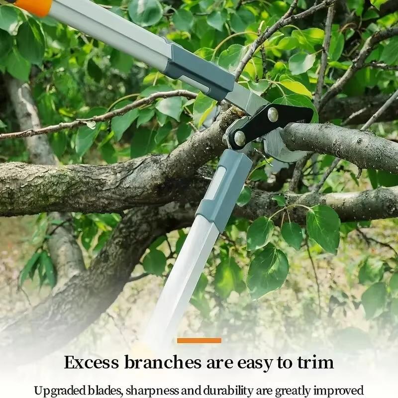45cm Rough Branch Scissors,Sharp Wear-Resistant Non Slip Pruning Scissors Large Opening Gardening Pruning Tools