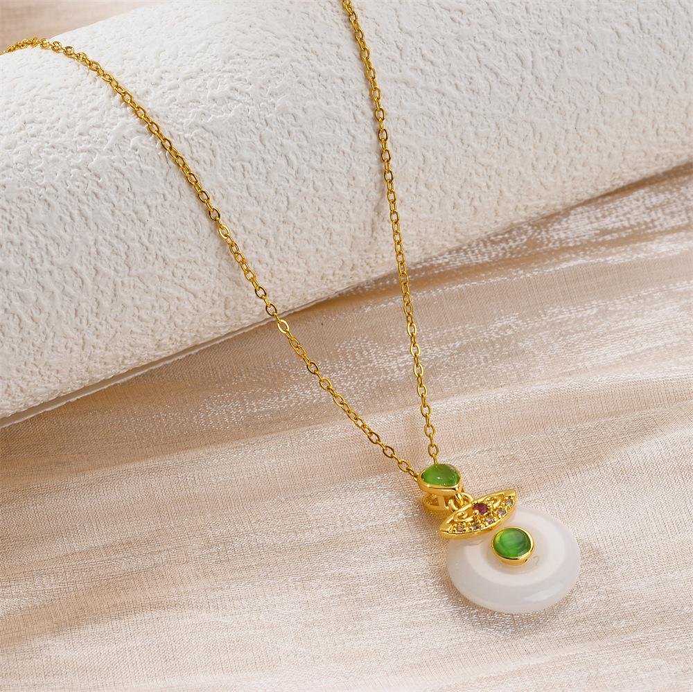 Simple Fashion Titanium Steel Women's Necklace - Non-fading, Luxurious, Versatile, Korean Style Clavicle Chain