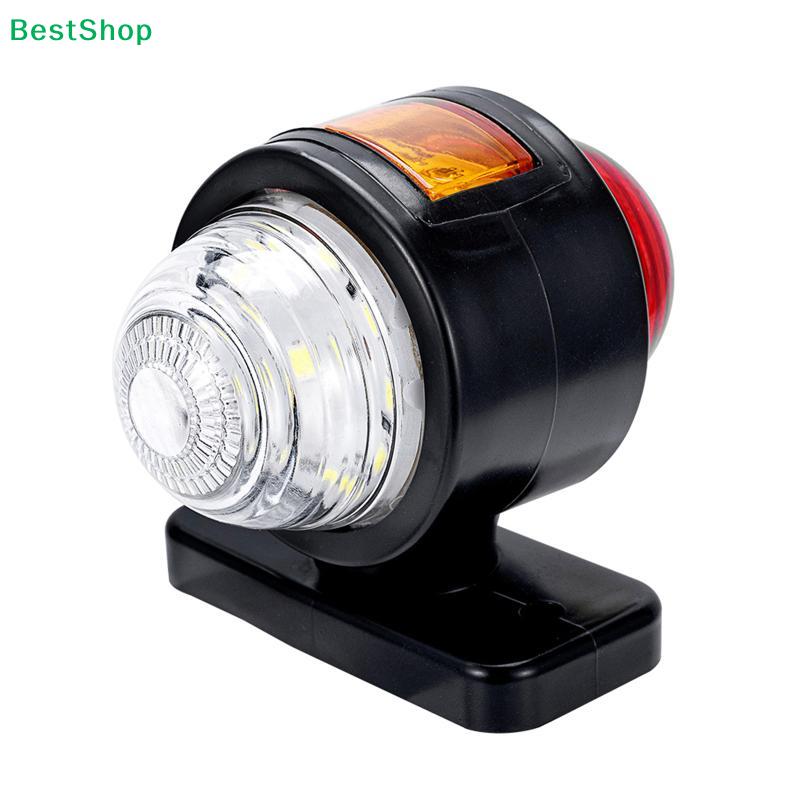 Three Sides LED Side Light Outline Truck Lamp 12 24V For Car Trailer Lorry 25LED Side Marker Light Indicator Rear Lamp