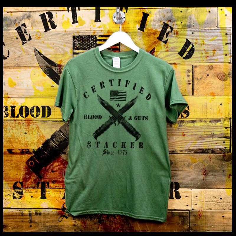 Military Combat Veteran  Infantry Combat Knife Iraq Afghanistan War Unisex T-Shirt XL