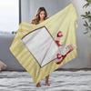 Soft Throw Blanket Cozy Flannel Fleece Sherpa Blanket Home Decor Gift Warm Lightweight Bedspread Queen King Size Decorative