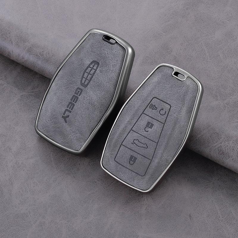 

Compatible Key Cover for Geely: Xingyue L, Xingrui, Binyue, Borui, Dihao, Boyue L, Yuanjing, Icon, Binrui Cool