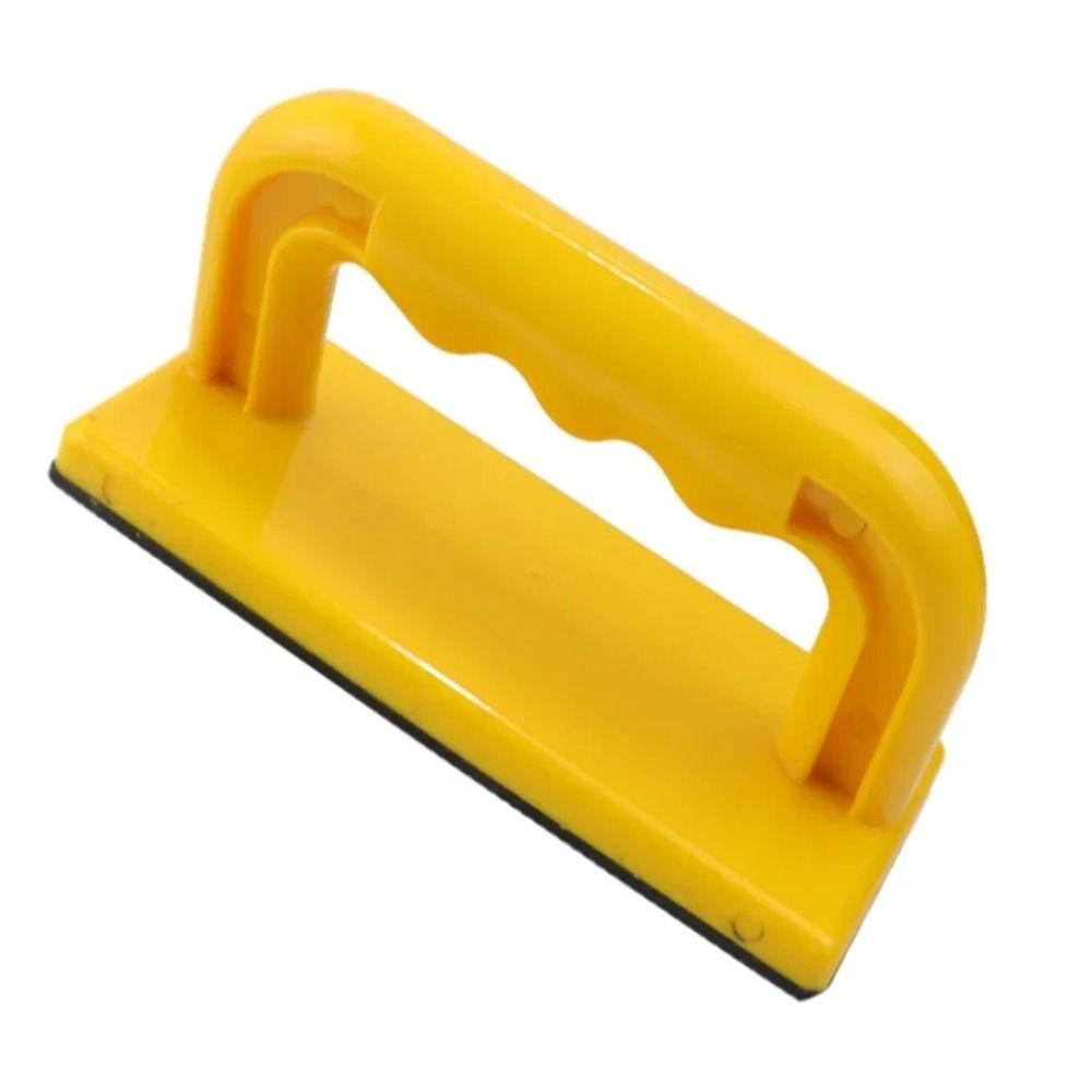 Yellow Block Pusher Tool Safety Hand Sawdust Wood Working Pusher Wood Saw Push Stick  Table