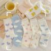 1Pair Thicken Winter Socks Breathable Women's Socks New Warm Socks  Autumn Winter