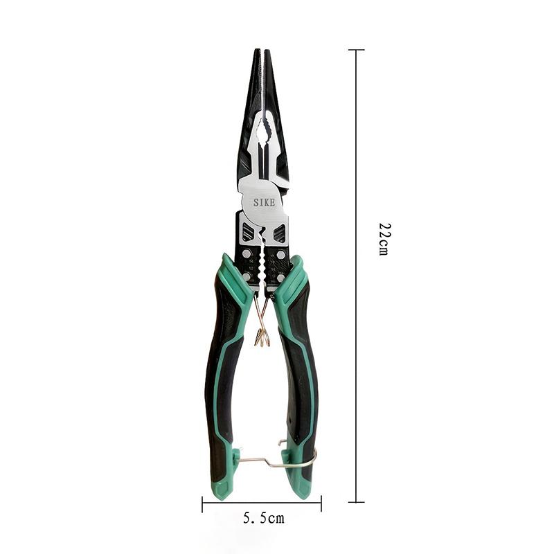 Multifunctional Universal Wire Cutter Needle Nose Plier Heavy Duty Stripping Pliers Electrician Wire Pliers Hardware Tools