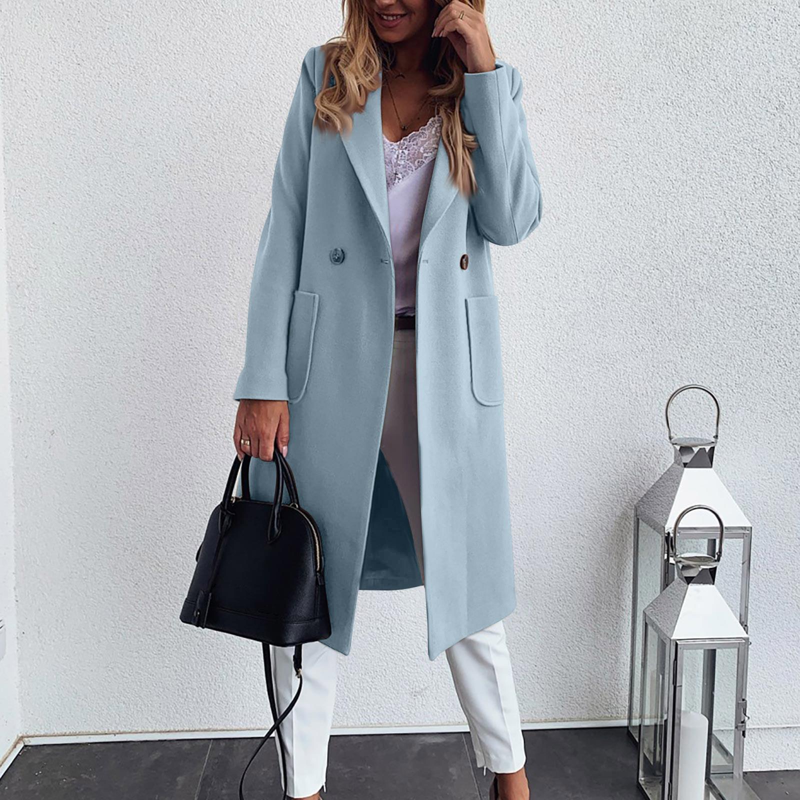 

Женская мода осенне-зимний однотонный кардиган с длинными рукавами и карманами на пуговицах, нейлоновая куртка XXL