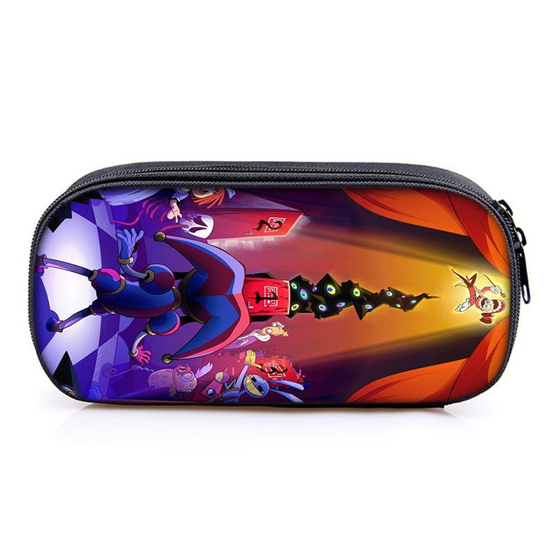 Circus The Amazing Digital Circus Compartment Pencil Case Student Children'S Stationery Case Pencil Case