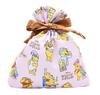 Disney Makeup Case Drawstring Winnie the Purple Pouch, Pooh,