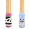 4 Stück Cartoon Tischfußsocken Stuhlbeinüberzüge Bodenschoner Rutschfeste Strickwarensocken für Möbel Cartoon Wohndekor