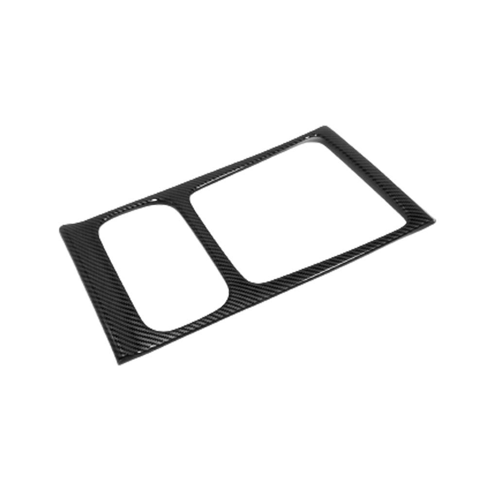 For BYD ATTO3/Yuan Plus   2024 ABS Car Center Console Gear Shift Panel Cover Decoration Frame Auto Interior Accessories Carbon fiber