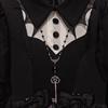 Retro Gothic Key Long Necklace Sweater Chain