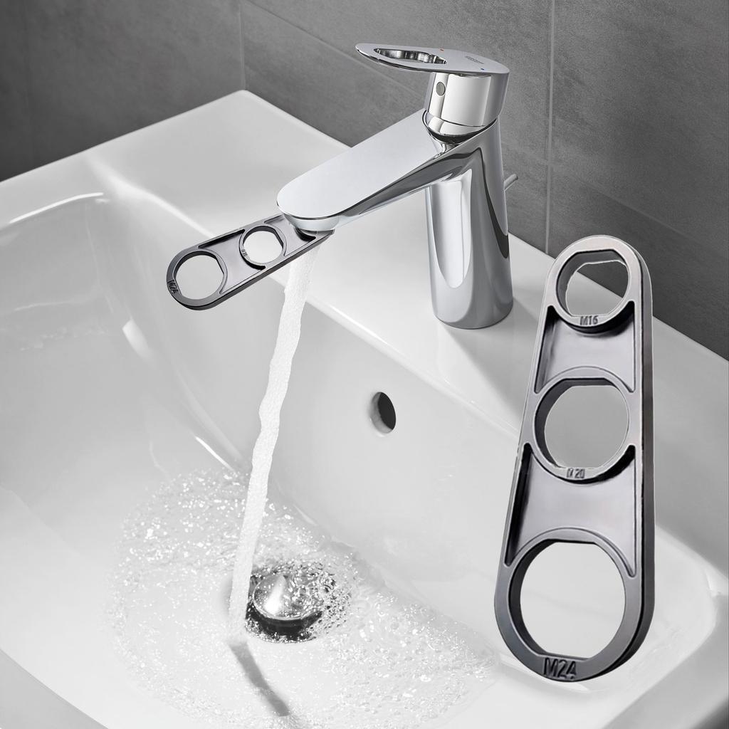 Efficient Tap Strainer Key Faucet Aerator Removal Tool Upgrades for Easy Faucet Aerator Removal & Water Flow Adjustment