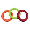 Dog Disc Toy Flying Ring Pets Flying Disc Dog Chew Toys Non-Toxic Fitness Ring Dogs Water Play Tug Toy Frisbee for Small Medium