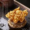 2026New Water Spray Pixiu Tea Pet Ornament Play Table Tray Set Accessories Color-changing Can Be Raised and Turned