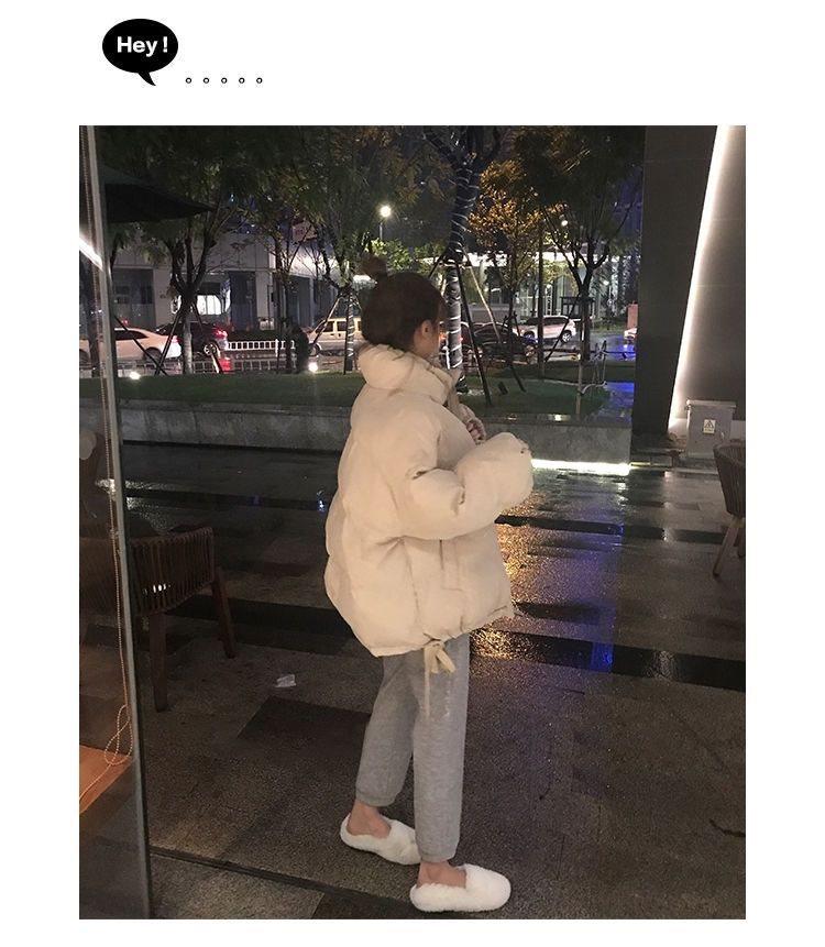 Women's Spring/Summer Loose Fit Korean-Style Thickened Cotton-Padded Coat