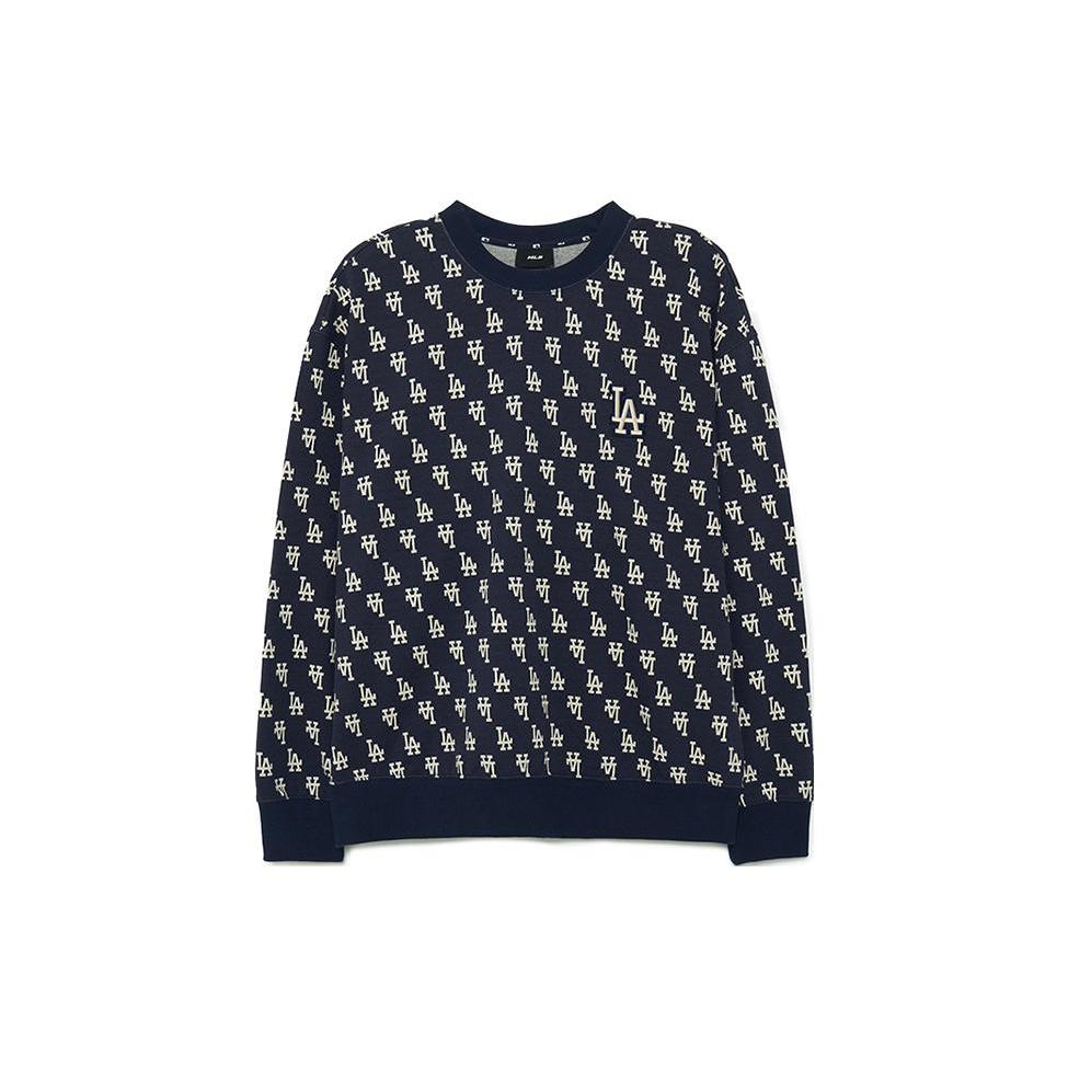 New MLB Sweatshirts Unisex Dark Blue 3AMTM0334-07NYD