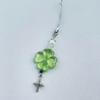 Cute Star Phone Charm Lanyard for Women Girls Fashion Beaded Flower Keyring Stylish Keychain Bag Purse Pendant