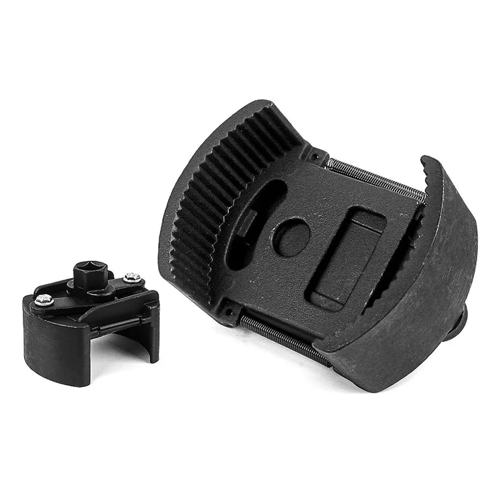 New Adjustable Two-Jaws Oil Filter Wrench Filter 60-80mm Filter Wrenches Remover Steel Fuel Cast Two-Claw Disassembly Tools
