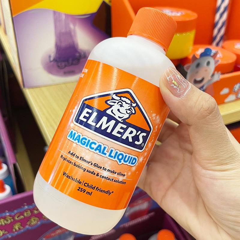 Elmer's USA Multi-functional White & Transparent Liquid Glue for Slime and Puzzles