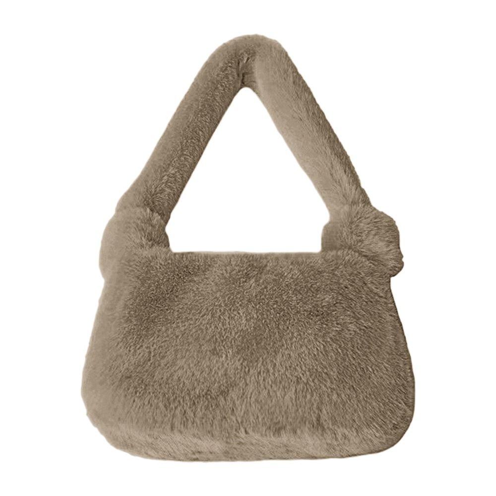 Einseitige quadratische Tasche Mehrfarbige Make-up-Tasche Modische Handtasche Mädchen