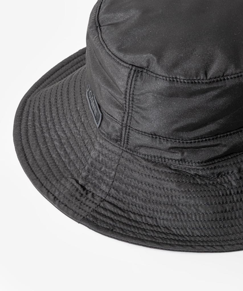 Ganni Recycled Tech Bucket A4735 5829 Women's Hat, Black,